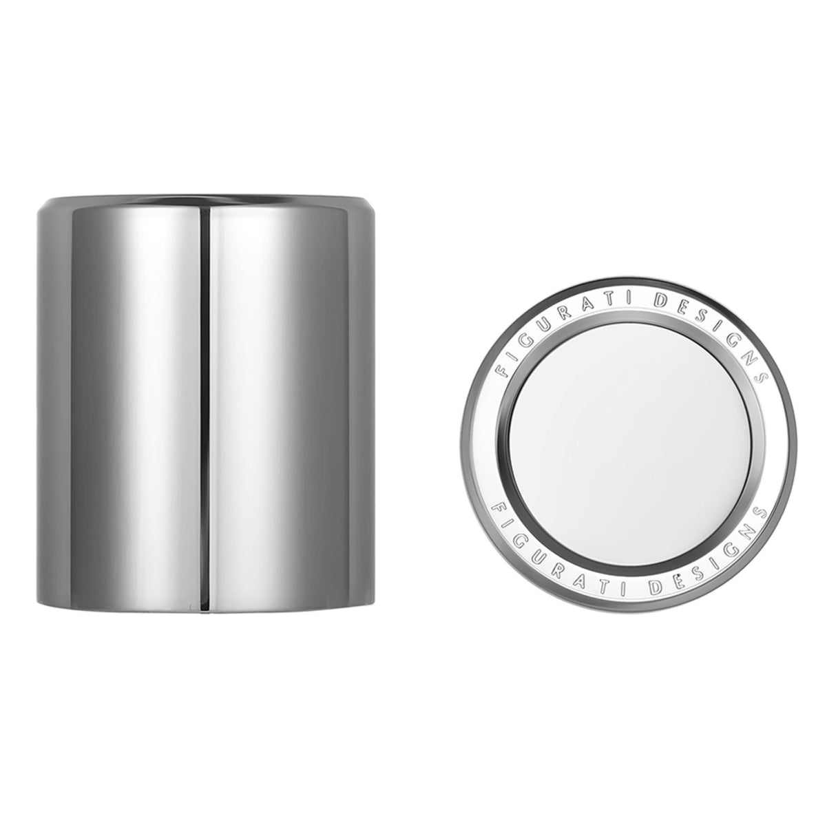 FIGURATI DESIGNS 3550-0363 FD60-DC-2730-SS Docking Covers silver