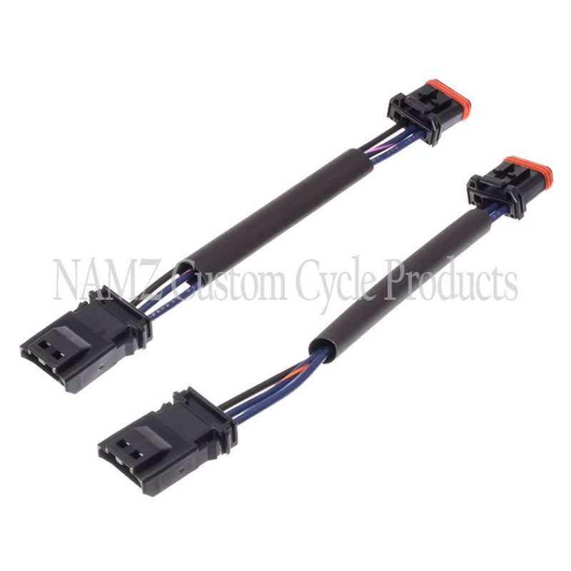 NAMZ NTSX-CB08 16-23 V-twin Softail (except Flstc/flstn) Plug-n-play Front Turn Signal Extension 8in.