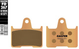 Galfer Brake Pads Sintered - FD267G1371 For Harley Sportster 2014-2018 | Kawasaki Ninja / Concours 14 / ZG1400A Concours 14 2006-2020