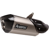 AKRAPOVIC 1801-1497 S-HD12SO1-HAFT Slip-On Line Muffler titanium