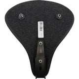 DRAG SPECIALTIES SEATS 0806-0052 Large Spring Solo Seat Seat - Spring Solo - Large - Black Solar-Reflective Leather - Smooth