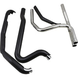 Cobra PowerPort 2-Into-2 Header System - 6254RB For Harley Touring 2010-2016
