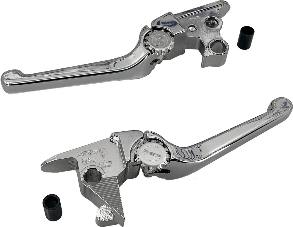 Psr Anthem Lever SET Chrome ST ` Cable - 12-00656-20 For Harley Softail 2015-2022