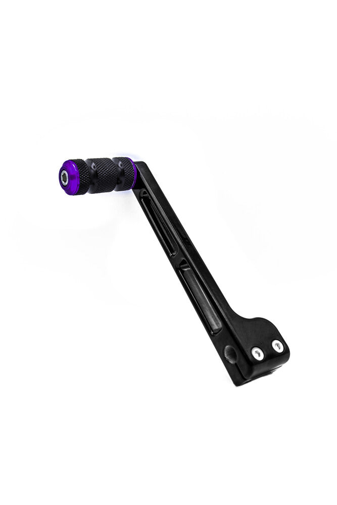 Santoro Fabworx SF30051 Twice Tight Perf Shift With TOE PEG Black For Harley Touring 1998-2013