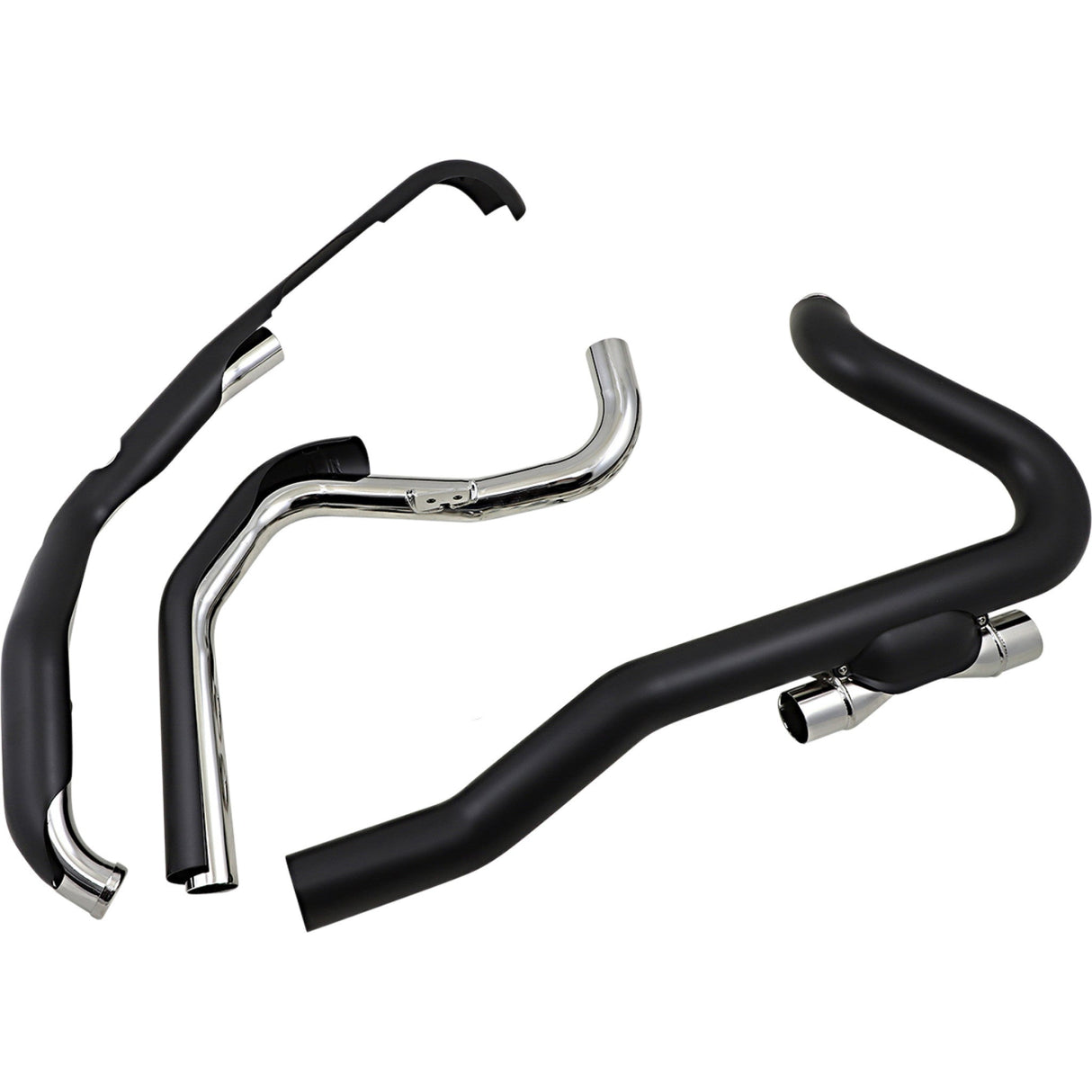 Cobra Pro Chamber 2-Into-2 Header System - 6256RB For Harley Touring 2017-2025