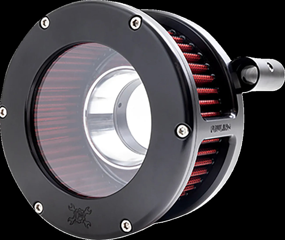 BA Air Cleaner Kit - Clear Cover- '08-'17 Dyna/Softail/Touring