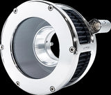 BA Air Cleaner Kit - Clear Cover - '93-'99 Evolution Big Twin