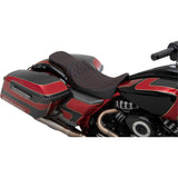 DRAG SPECIALTIES Predator 2-Up Seat - FL '08-'23