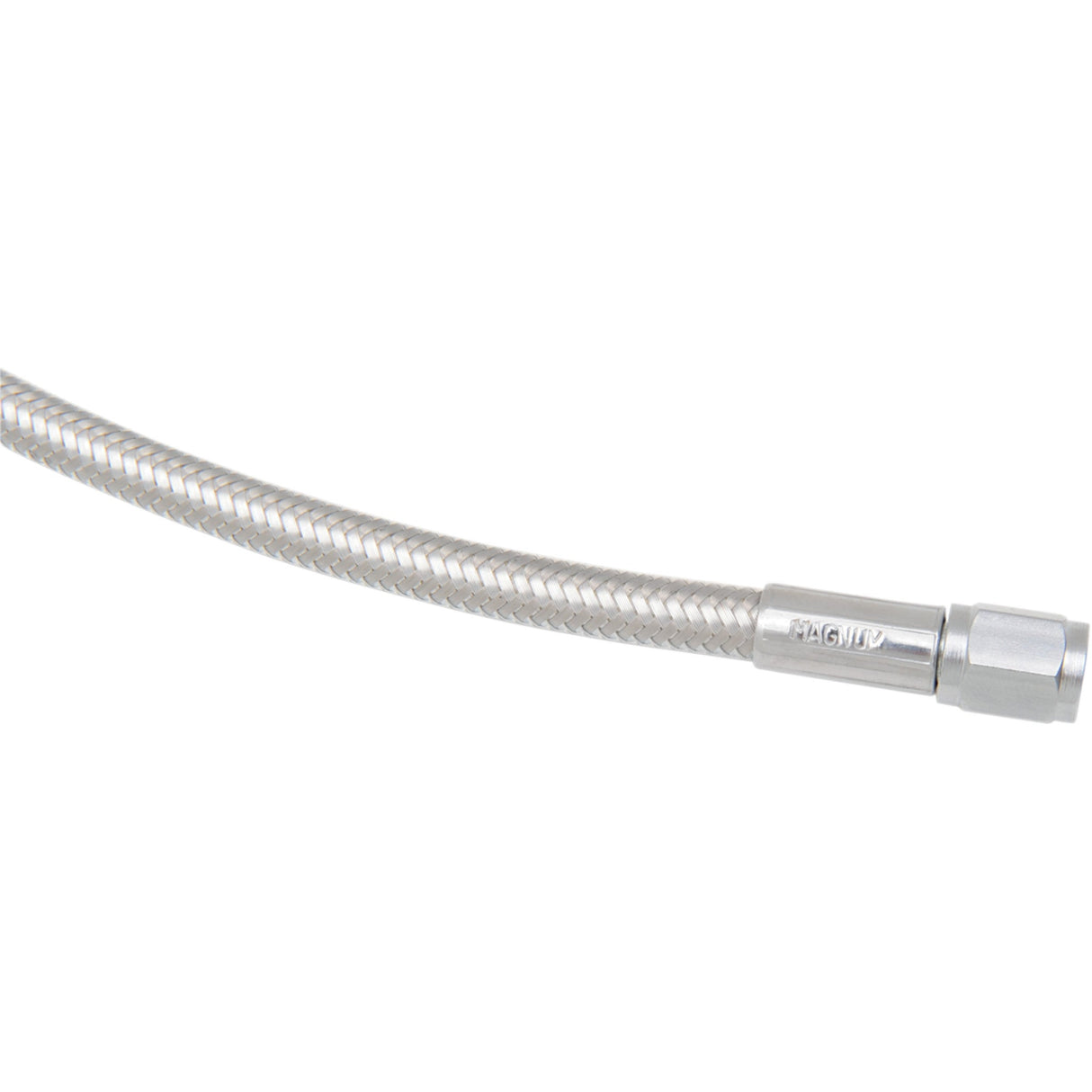 MAGNUM SHIELDING 1741-1036 5528 Braided Universal Brake Line Brake Line - 28" - Polished Stainless