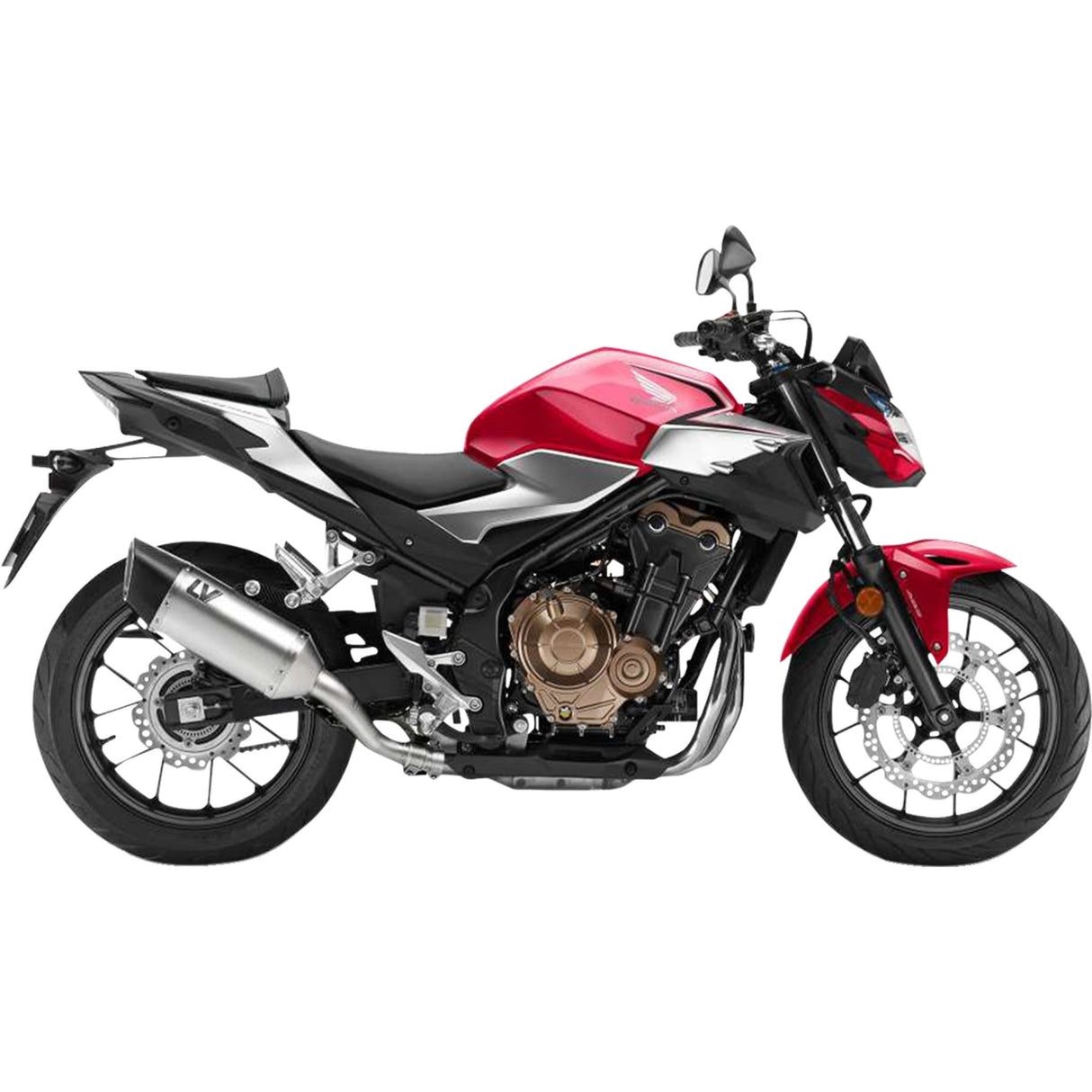 Leovince LV-14 R Muffler - 15634U Honda CB500F 2022-2025