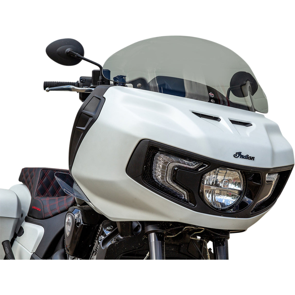 Klock Werks Flare® Windshield 11" Tinted - KWW-04-0584-T For Indian 2020-2025