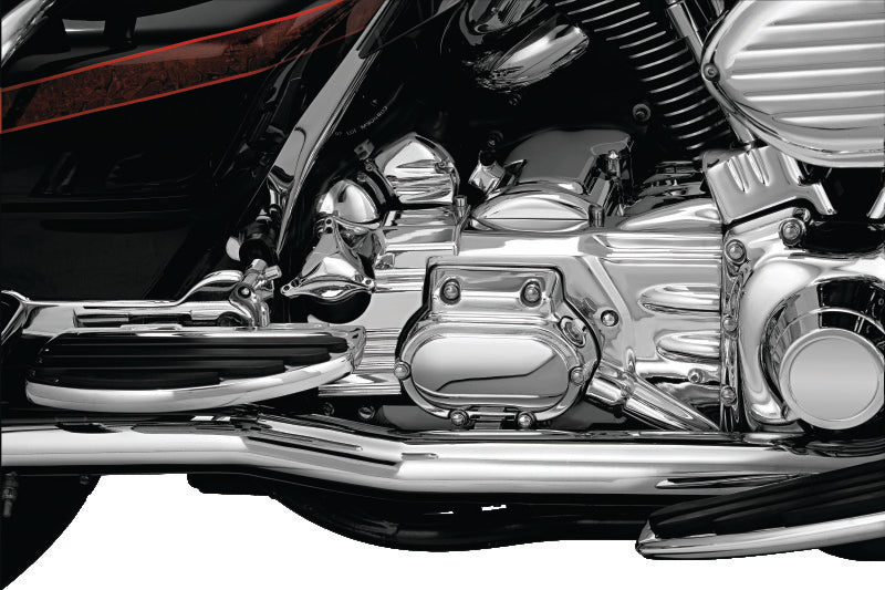Kuryakyn Rear Cylinder Base Cover Chrome - 8274 For Harley Touring 2002-2006