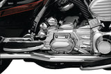 Kuryakyn Rear Cylinder Base Cover Chrome - 8274 For Harley Touring 2002-2006