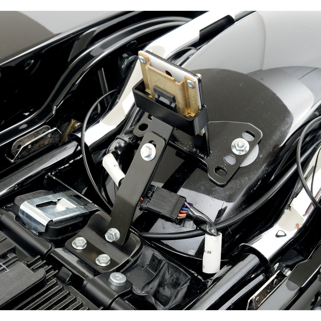 DRAG SPECIALTIES 0822-0163 EZ Glide Receiver Mechanism Backrest Mount - FL