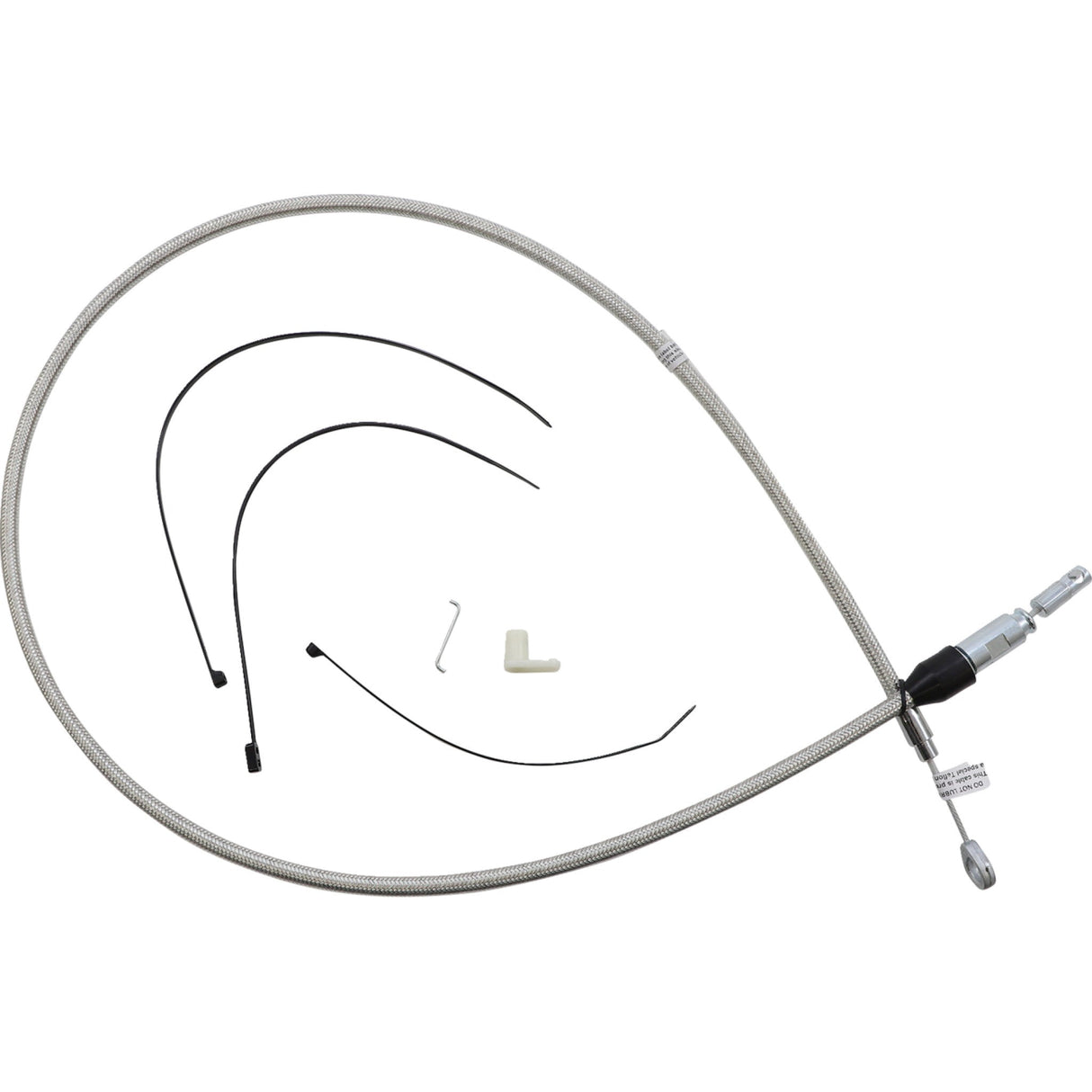 MAGNUM SHIELDING 0652-2495 523416HE Polished Stainless Quick Connect Upper Clutch Cable