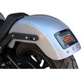 Paul Yaffe Bagger Nation The Fix Custom Rear Fender Black Frame Plate - CRF-M8ST-LR-B For Harley Softail Low Rider 2020-2023
