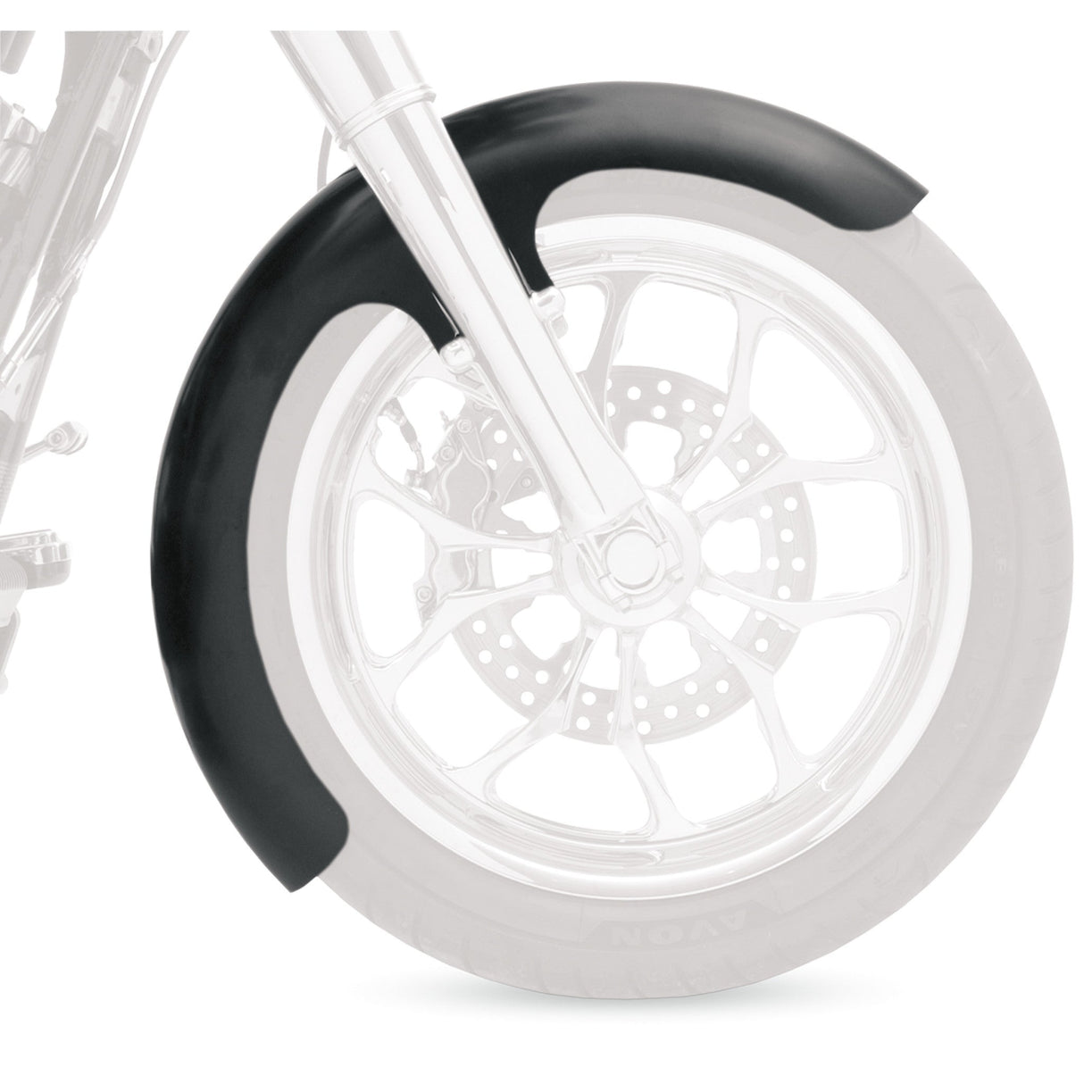 Klock Werks Tire Hugger Fender - KWF-02-0026 For Harley Softail 1986-2020