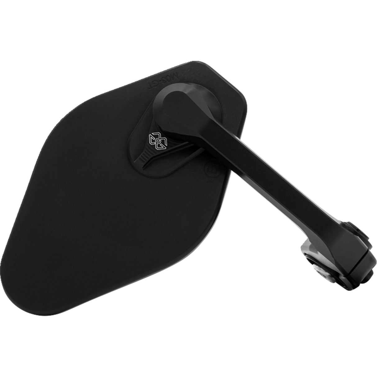 Gilles Tooling Stratos Handlebar End Mirror Stratos Side View Diamond Black Right Left Each - M03-02-BD BMW Motorcycles 2009-2025
