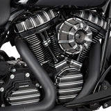 Arlen Ness Inverted Series Air Cleaner Kit — 10 Gauge Black - 18-947 For Harley Motorcycles 2017-2025