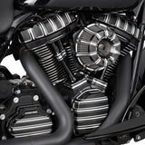 Arlen Ness Inverted Series Air Cleaner Kit — 10 Gauge Black - 18-947 For Harley Motorcycles 2017-2025
