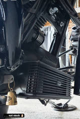 Ultracool Front Mount OIL Cooler TC Touring ` Gloss Black - RF-2G For Harley Touring 2009-2016