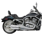Tab Performance V-ROD Slash Cut Exhaust Pipes (baffled) Chrome For Harley -Rod / Screamin Eagle Rod 2007-2010
