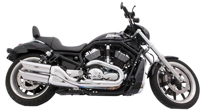Tab Performance Night Rod, Street Rod, 10th Anniversary Slash Cut Exhaust Pipes For Harley Night Rod Special / Night Rod / Street Rod 2007-2017