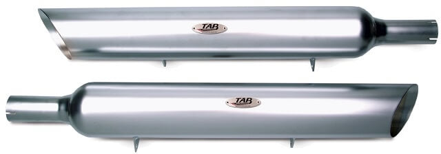 Tab Performance V-ROD Muscle Satin Nickel Pipes For Harley -Rod Muscle 2009-2017