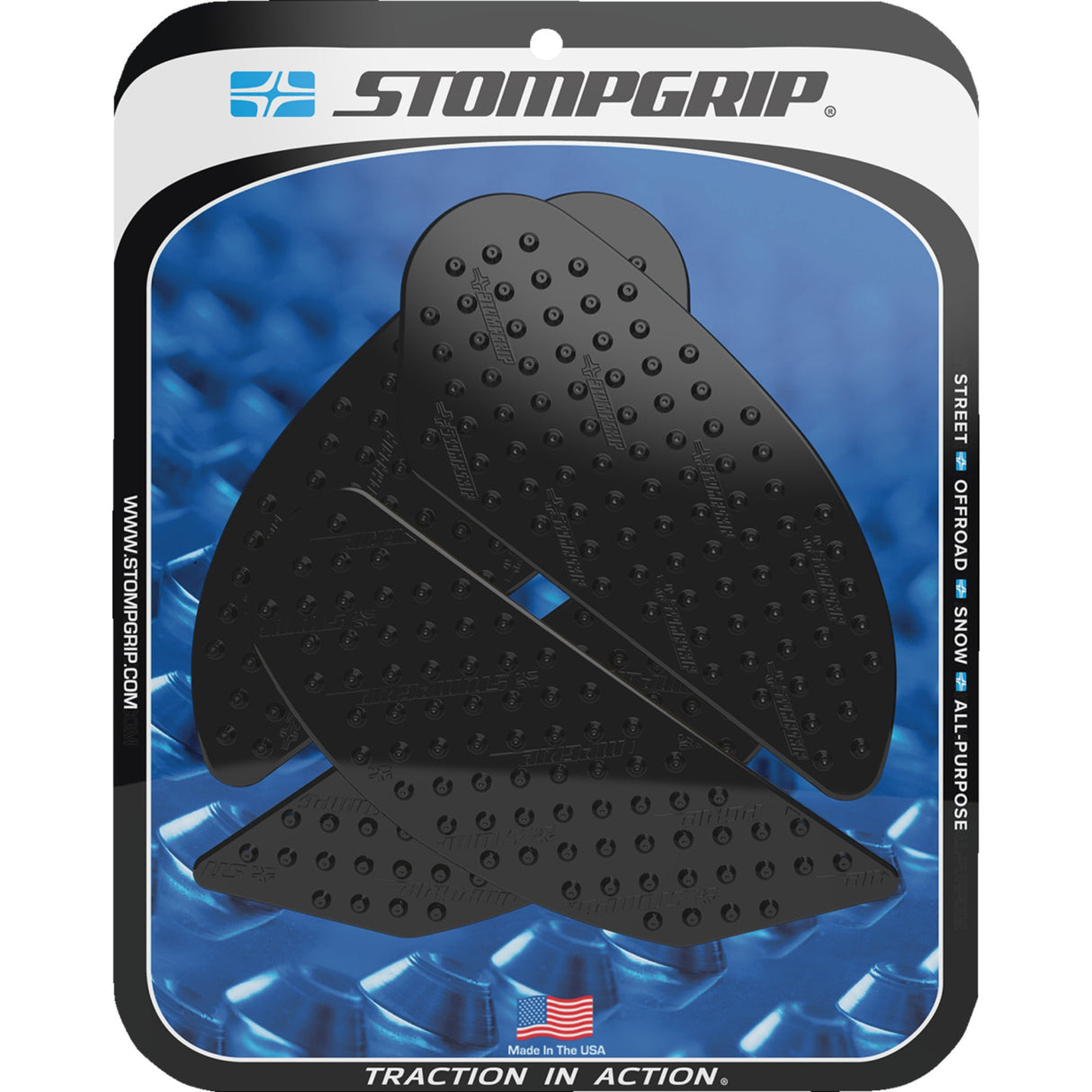 Stompgrip Sticker Kit - 55-10-0150B Kawasaki Ninja 2018-2019