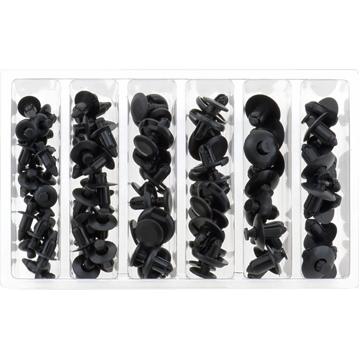 BOLT 0521-0884 2009-RIVETS Nylon Rivets Rivet Assortment - 80 Piece