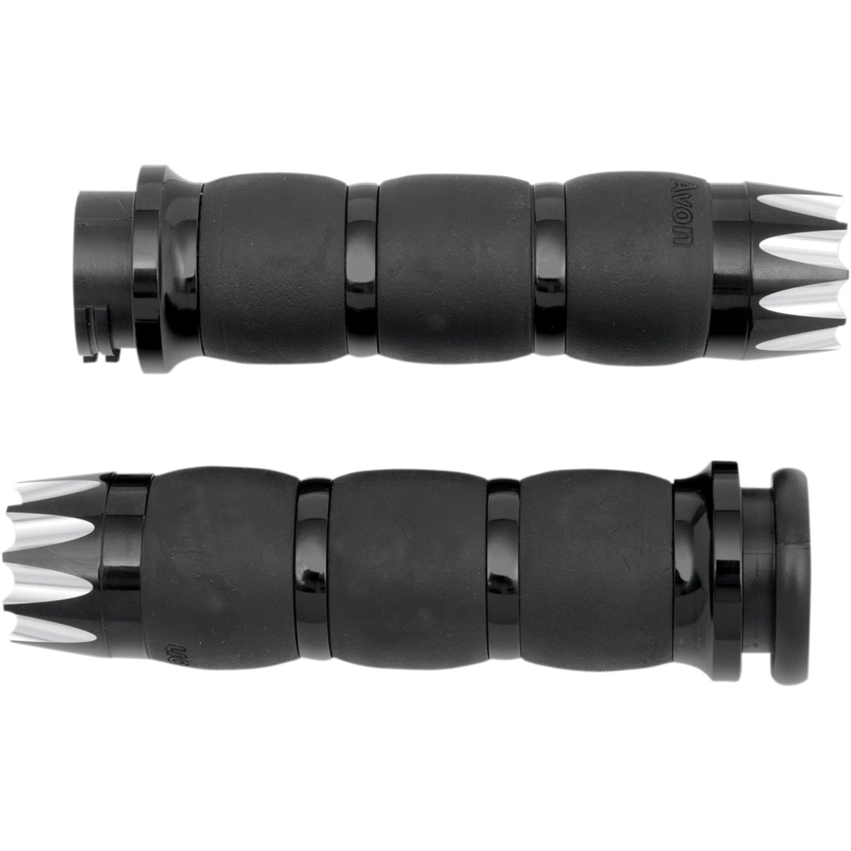 AVON GRIPS 0630-1196 AIR-96-ANO-EX Excalibur Velvet Air Grips Grips - Excalibur - Velvet - Black