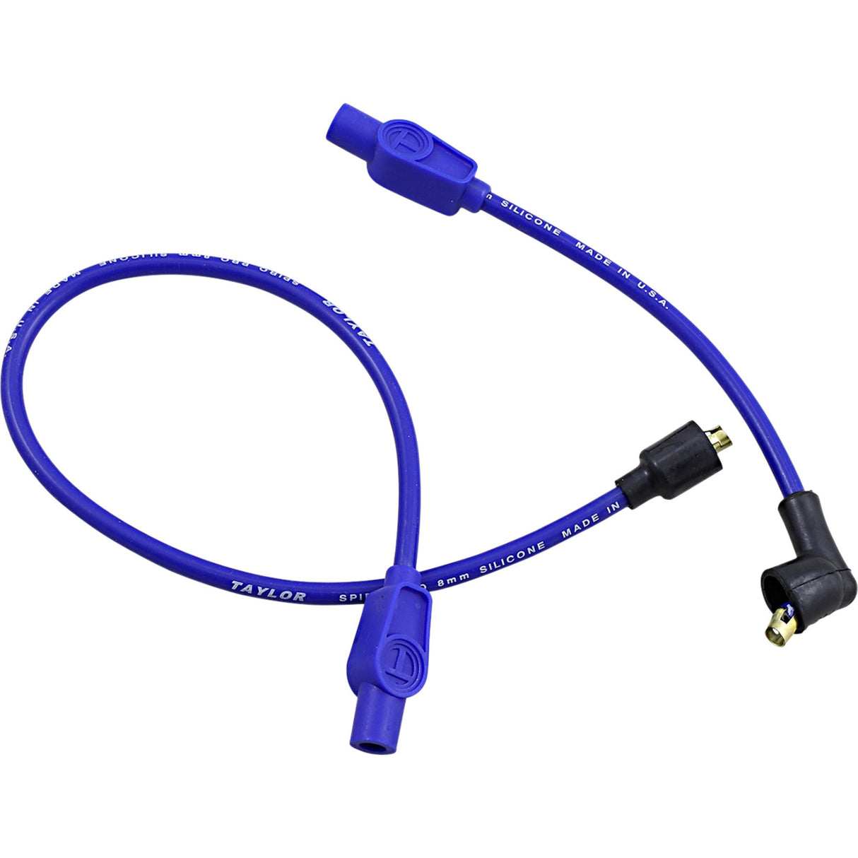 Sumax Custom-Fit Spark Plug Wire Kit 8 Mm Blue - 77633 For Harley Tour / Electra Glide / Sportster / Touring 1980-2003