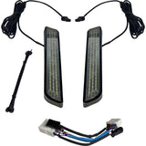 CUSTOM DYNAMICS 2040-2653 CD-FORK-HD-SB LED Front Fork Lightz™ - Smoke - Black