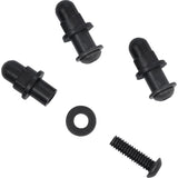 MEMPHIS SHADES 2350-0621 MSC1014 Batwing Windshield Screw Set Screw Set - Batwing - Black