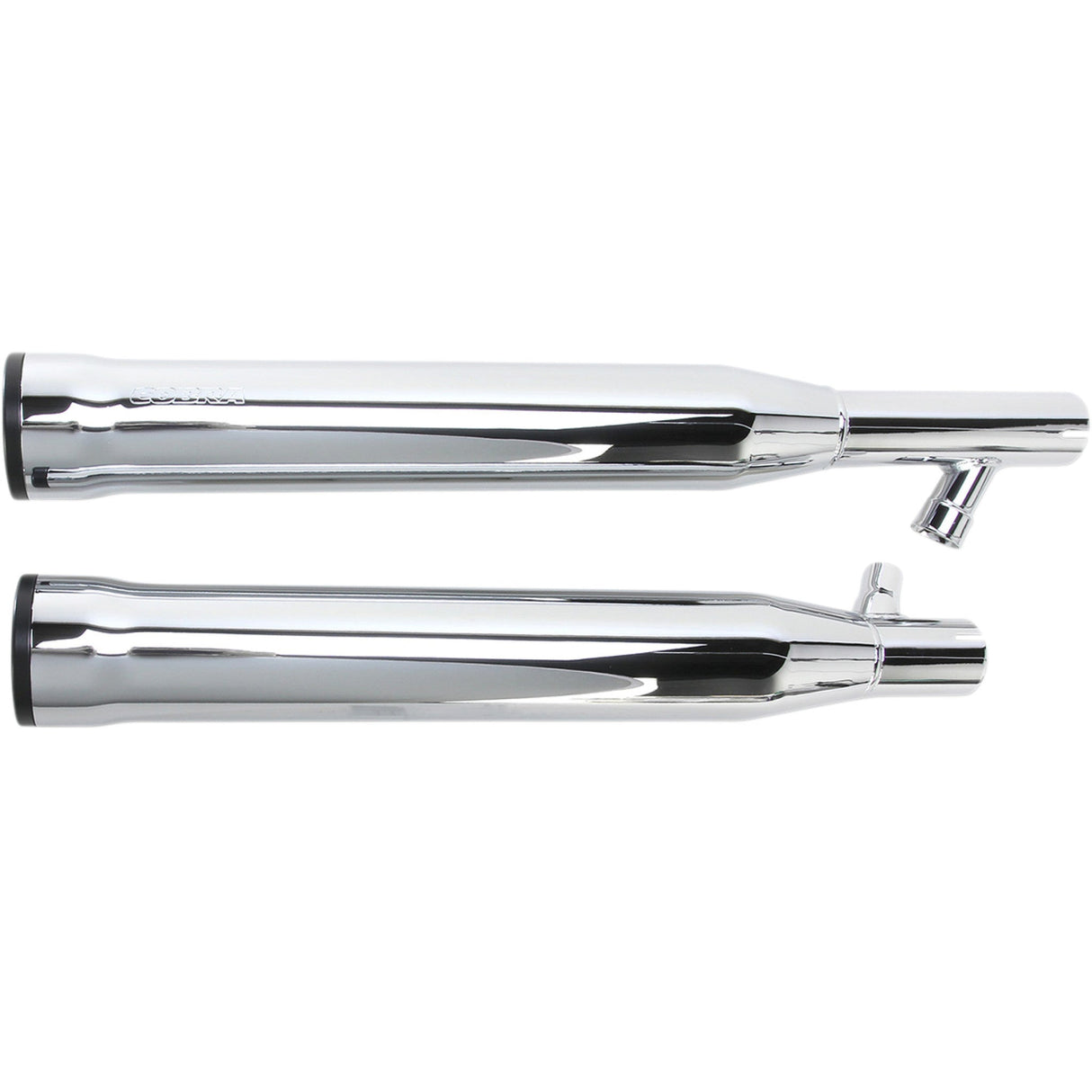 COBRA 1801-0709 6050 RPT 3" Slip-On Mufflers - Chrome