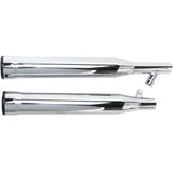 COBRA 1801-0709 6050 RPT 3" Slip-On Mufflers - Chrome