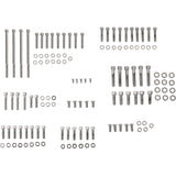 Drag Specialties Complete Motor Bolt Kit Knurled Socket-Head For Harley Touring 2007-2016