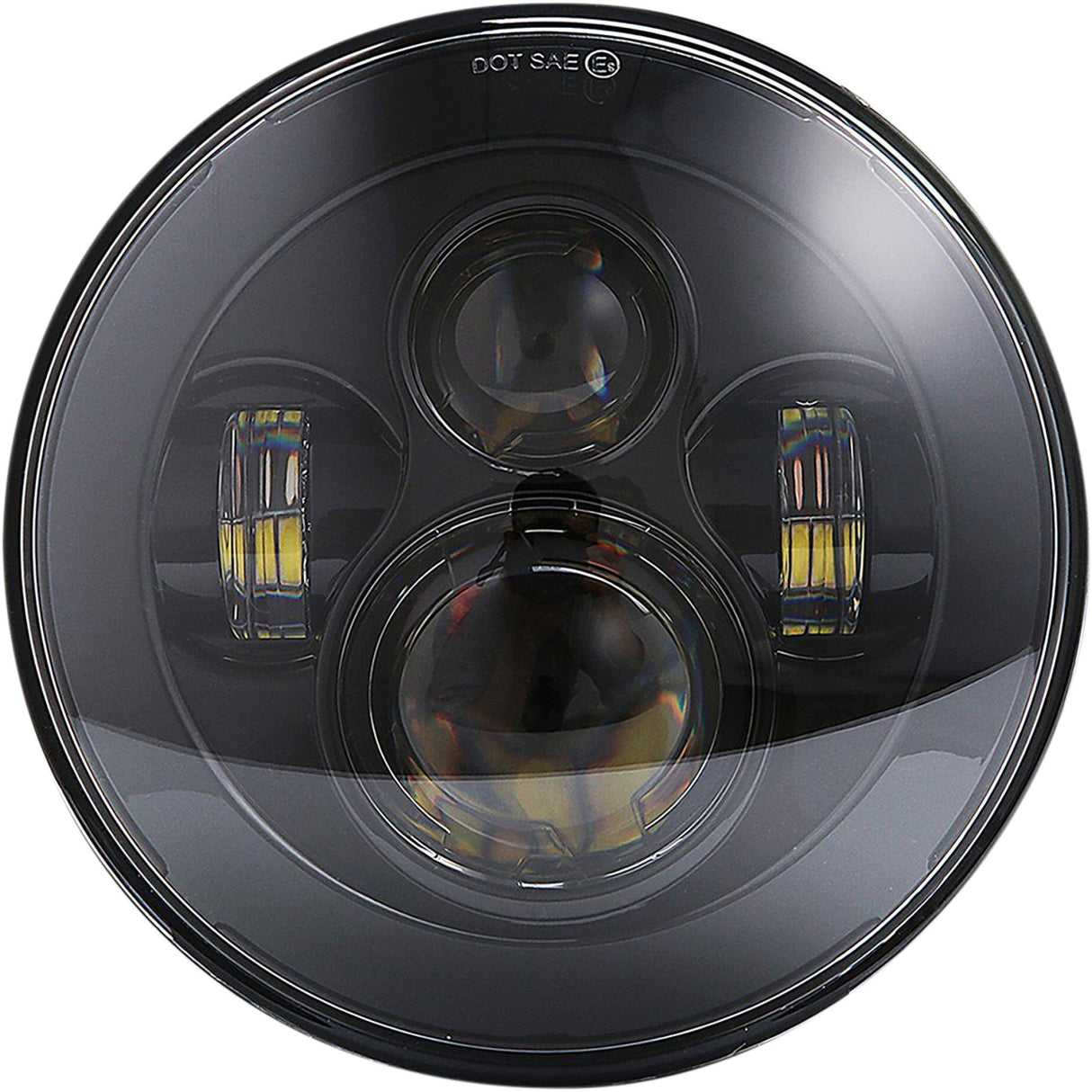 Rivco Products Illuminati LED Headlight Assembly 5-3/4" Black - LED-140B For Harley 1999-2017