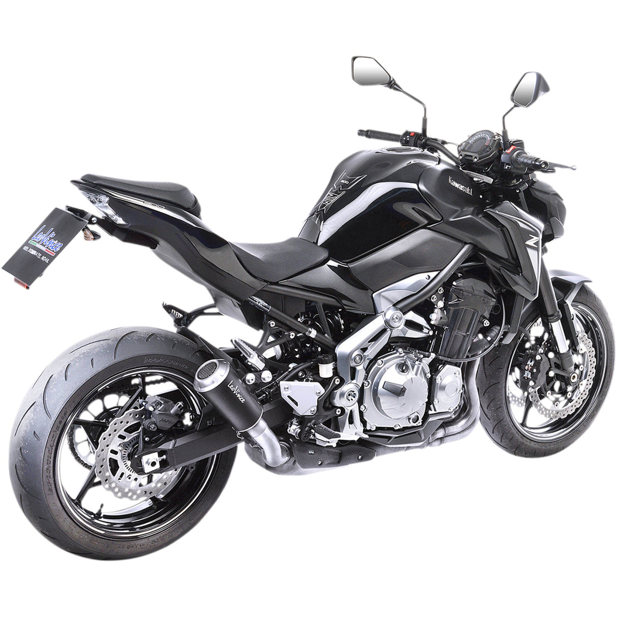 Leovince LV-10 Muffler - 15204C Kawasaki 900 2017-2025