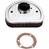 K & N Replacement High-Flow Air Filter Twin Cam For Harley Motorcycles 1999-2015