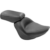 Mustang Solo Seat — Plain No Studs FL FX - 76244 For Harley Softail 2006-2017