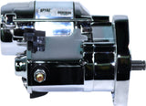 Spyke Starter 1.4KW Chrome ` BIG Twin (except FLH T) - 400215 For Harley Motorcycles 1989-1993