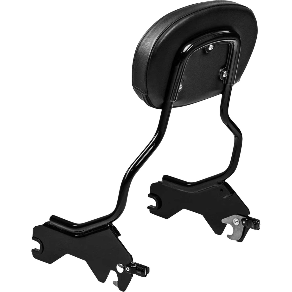 SADDLEMEN 0822-0622 15725B 3-Point Sissy Bar Pad Bracket Sissy Bar Pad Bracket - Black