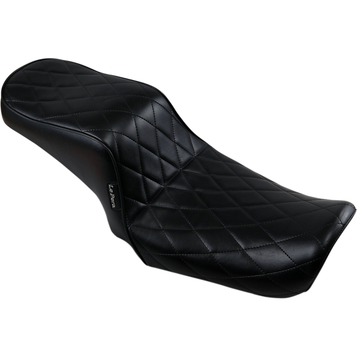 LE PERA 0803-0616 LK-021DM Cherokee Seat - Diamond Pleated - Black - FL/FX '06-'17