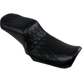 LE PERA 0803-0616 LK-021DM Cherokee Seat - Diamond Pleated - Black - FL/FX '06-'17