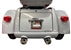 Tab Performance 4.5" B.A.M Stick Slip-On Mufflers | Chrome - Black Straight Tips, No Baffles 121-1293-B2-NB