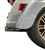 Tab Performance 4.5" B.A.M Stick Slip-On Mufflers | Chrome - Black Straight Tips, No Baffles 121-1293-B2-NB