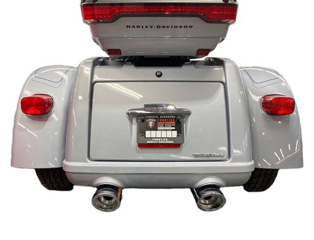 Tab Performance 4.5" B.A.M Stick Slip-On Mufflers | Chrome - Chrome Straight Tips, No Baffles 121-1293-C2-NB