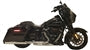 Tab Performance 50 Cal (5") Slip-On Mufflers | Chrome - 1995-2016 Touring, Black Slash Tips, Zombie Baffles 121-1298-B-Z