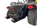 Tab Performance 4.5" B.A.M Stick Slip-On Mufflers | Black - Chrome Slash Tips, No Baffles 121-2293-C-NB